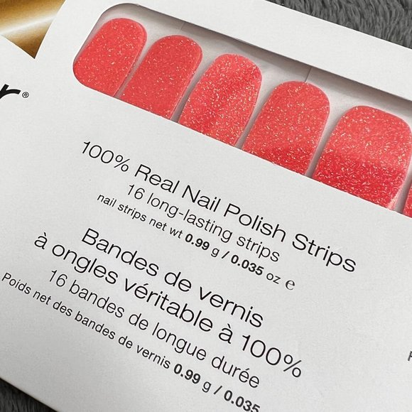 Color Street Youre Corally Invited Nail Polish Strips 16 ct NIP Peel & Apply - Picture 2 of 5